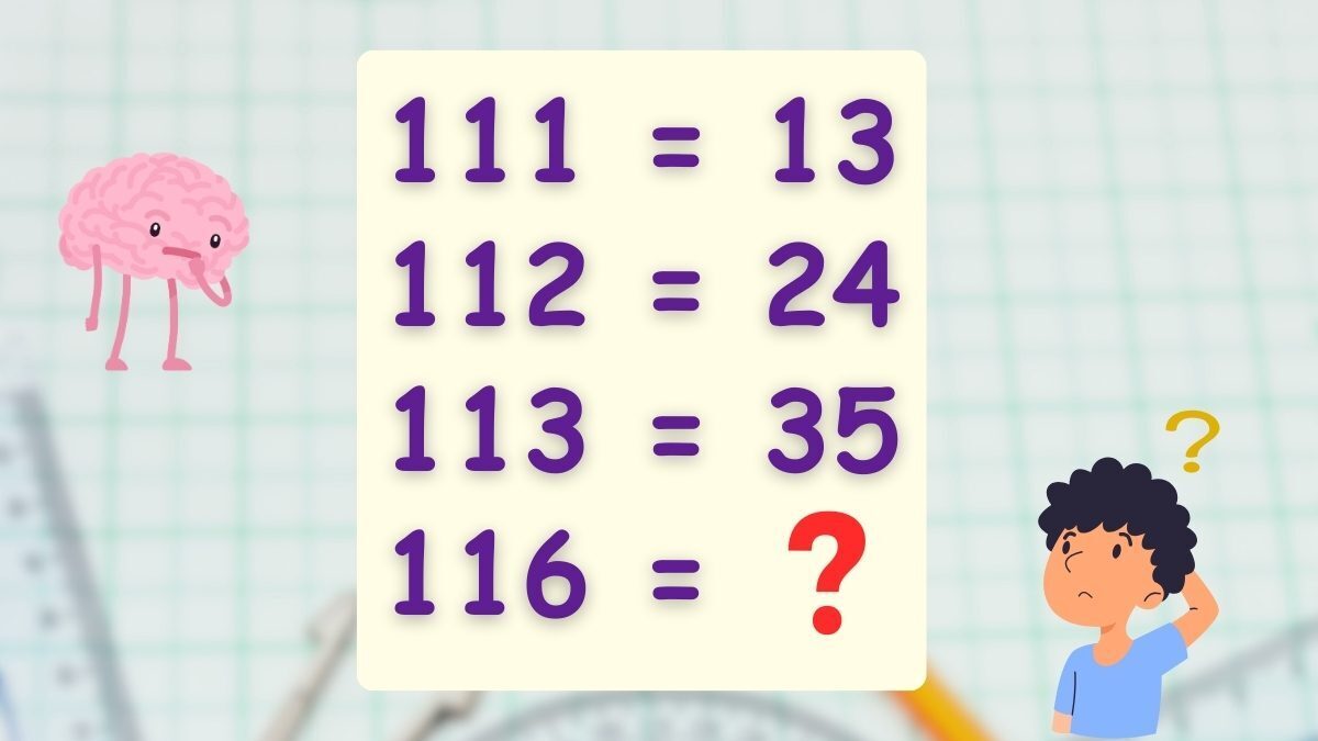 یک الگوی ساده ریاضی داریم، کشف راز آن با شما!