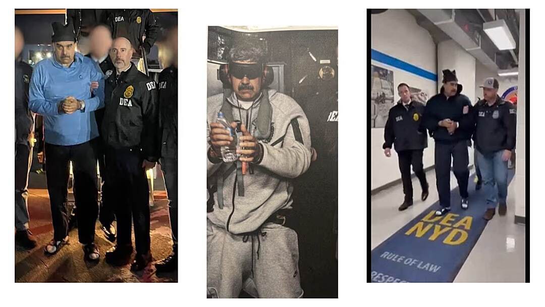 چرا لباس مادورو بعد از دستگیری تغییر می‌کند؟ / کاپشن و شلوار «نایکی» مادورو چند؟ / مادورو چرا دمپایی پوشیده؟ + تصاویر