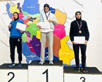 بانوی گناوه‌ای مدال برنز پرش ارتفاع بزرگسالان ایران را کسب کرد