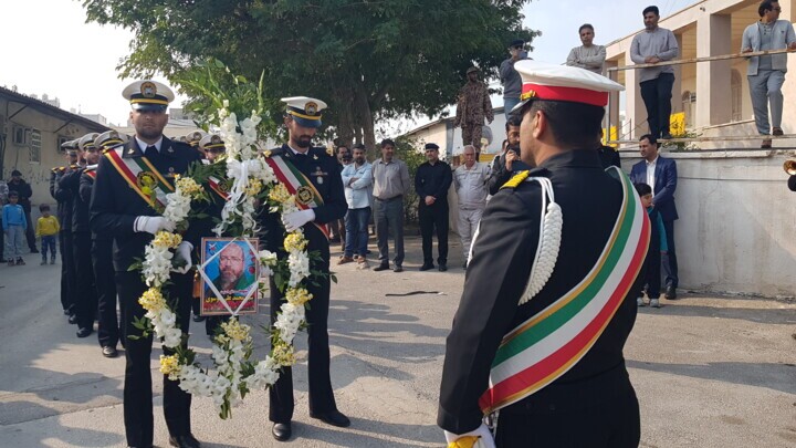 تشییع پیکر نخستین شهید ناآرامی های اخیر استان بوشهر + جزییات و تصاویر