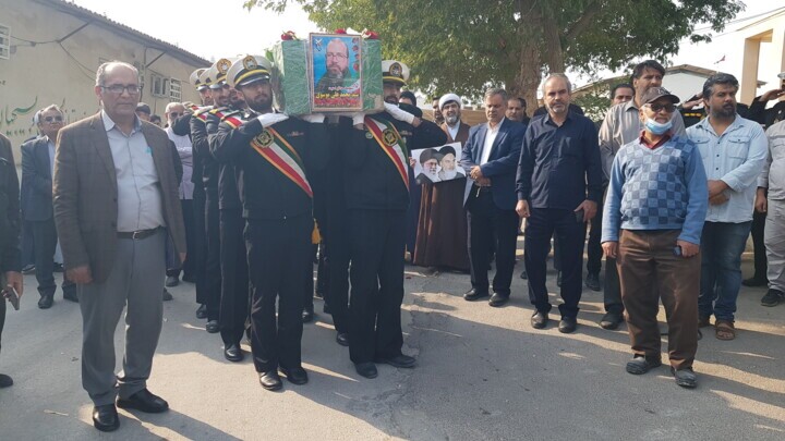 تشییع پیکر نخستین شهید ناآرامی های اخیر استان بوشهر + جزییات و تصاویر