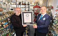 یک آلمانی، رکورددار کلکسیون گوی برفی + تصاویر