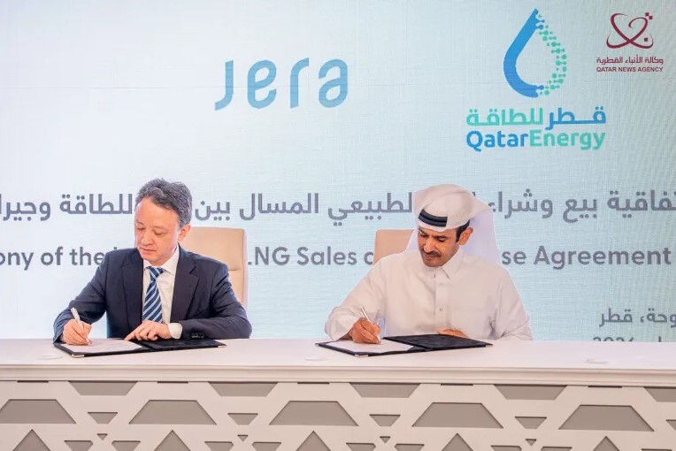 قرارداد قطر و ژاپن: صادرات گاز برای ۲۷ سال + عکس