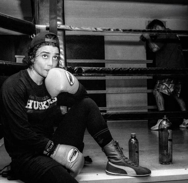 «تینا آخوندتبار»، بازیگر سینما، عضو تیم ملی بوکس ایران شد + عکس