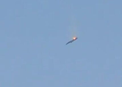 ببینید/ یک جنگنده F_۱۵ آمریکایی در کویت سقوط کرد