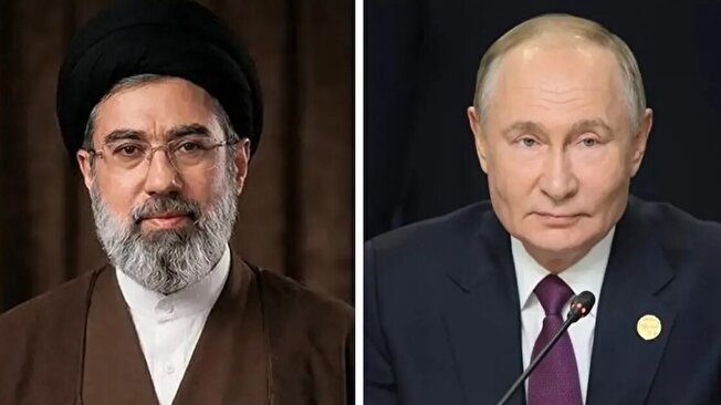تبریک پوتین به آیت الله مجتبی خامنه‌ای: مطمئن هستم شما کار پدر را «با افتخار» ادامه خواهید داد
