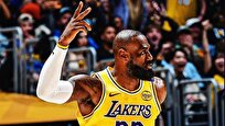 تاریخ‌سازی لبران جیمز در NBA؛ عبور «پادشاه» از مرز ۴۳ هزار امتیاز