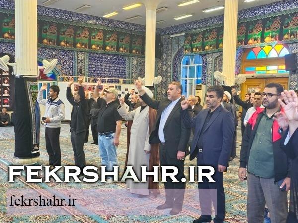 مردم جزیره خارگ فریاد مرگ بر اسرائیل و مرگ بر آمریکا سر دادند