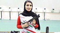 تاریخ‌سازی در تیراندازی ایران؛ «هانیه رستمیان» در جمع ۱۰ برتر جهان قرار گرفت