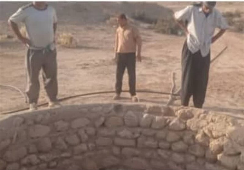 چاه دوره ساسانی «رمیله» در جنوب استان بوشهر احیا شد + تصاویر
