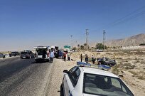 واژگونی مرگبار پژو پارس یک خانواده ۵ نفره در محور کنگان- بوشهر