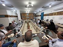 نشست بخشدار ویژه خارگ با معتمدان و پیشکسوتان جزیره