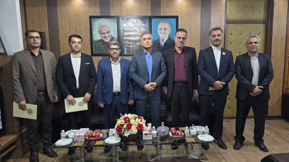 رئیس جدید جهاد کشاورزی گناوه معرفی شد + عکس