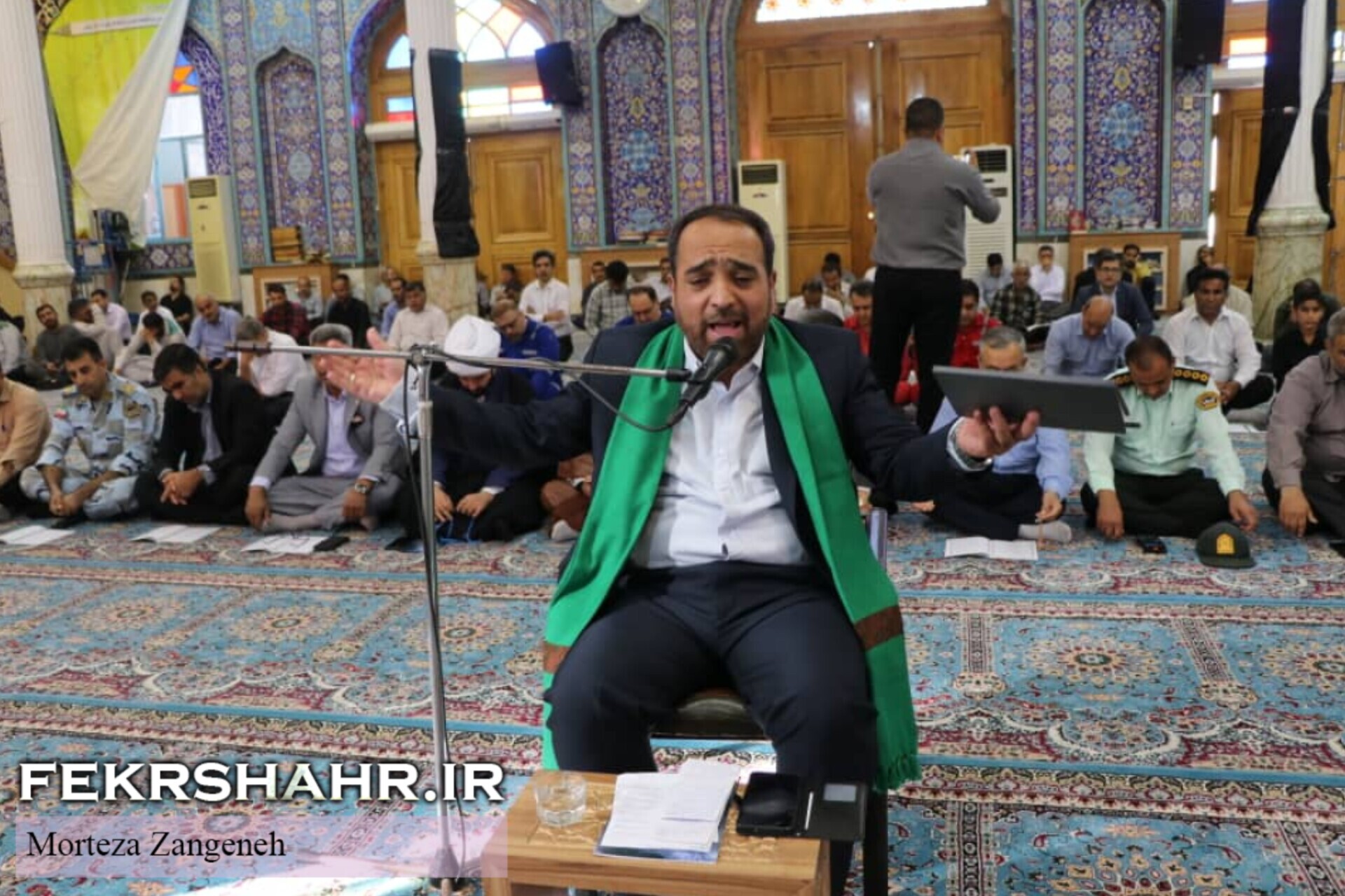 فکرشهر:آیین پرفیض «دعای عرفه» با حضور عاشقان و شیفتگان اهل بیت عصمت و طهارت در جزیره خارگ برگزار شد