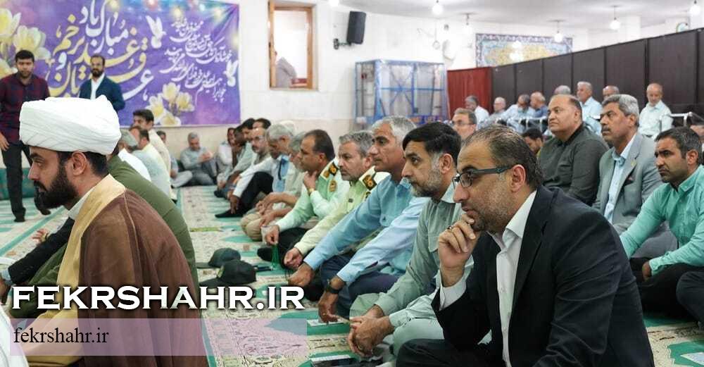 فکرشهر:اقامه نماز عید سعید قربان در جزیره خارگ
