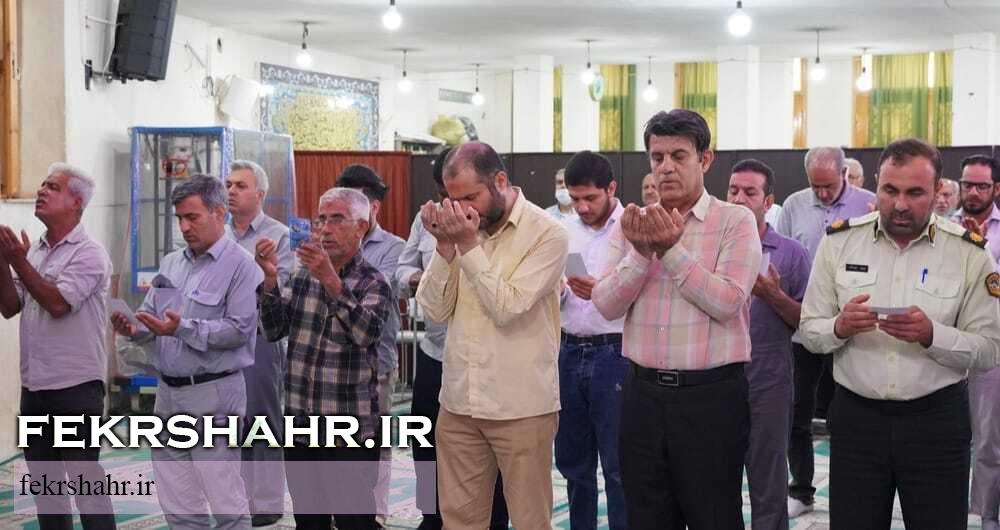 فکرشهر:اقامه نماز عید سعید قربان در جزیره خارگ