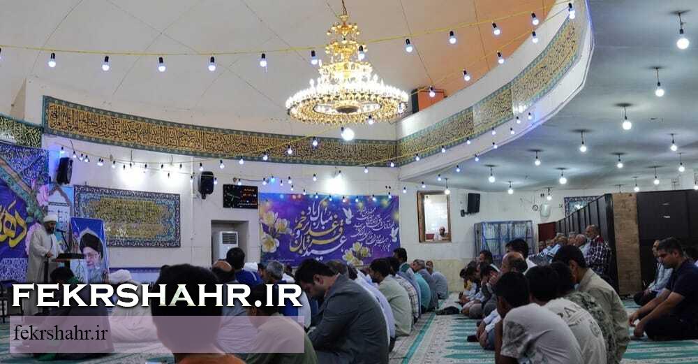 فکرشهر:اقامه نماز عید سعید قربان در جزیره خارگ