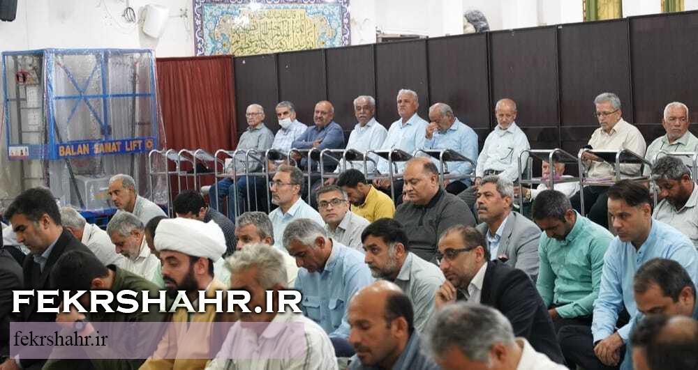فکرشهر:اقامه نماز عید سعید قربان در جزیره خارگ
