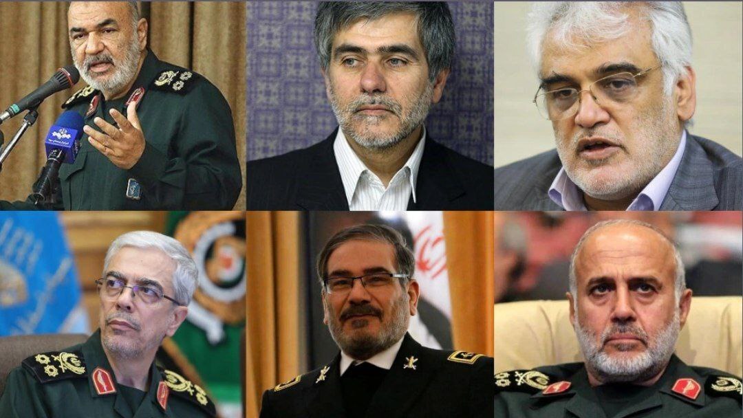 شهادت سردار سلامی، سرلشکر باقری، فریدون عباسی، سردار غلامعلی رشید و پسرش، طهرانچی و دکتر مینوچهر، در حمله اسرائیل به تهران/ شهادت علی شمخانی نیز تایید شد