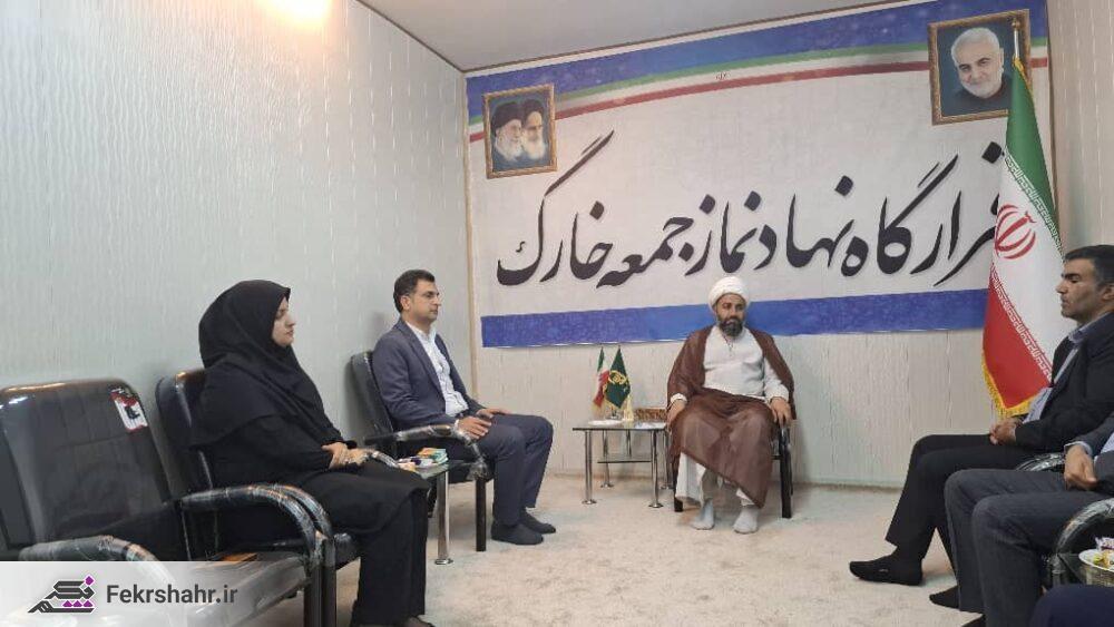 امام جمعه خارگ در دیدار با شهردار و اعضای شورای اسلامی: پرهیز از اختلافات جناحی و تمرکز بر منافع عمومی، رمز موفقیت مدیریت شهری است + تصاویر