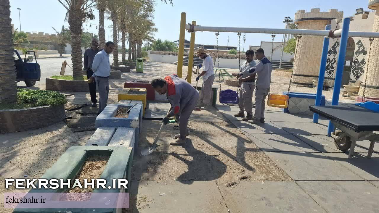 نوید شهردار  جزیره خارگ برای کودکان شهر