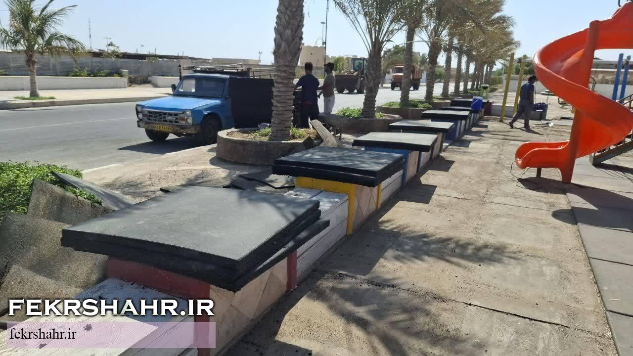 نوید شهردار  جزیره خارگ برای کودکان شهر