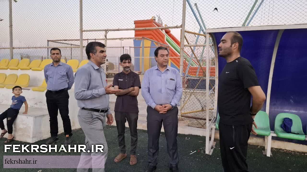 تصمیمات میدانی شهردار خارگ با هدف بهسازی و رونق پارک‌های شهری