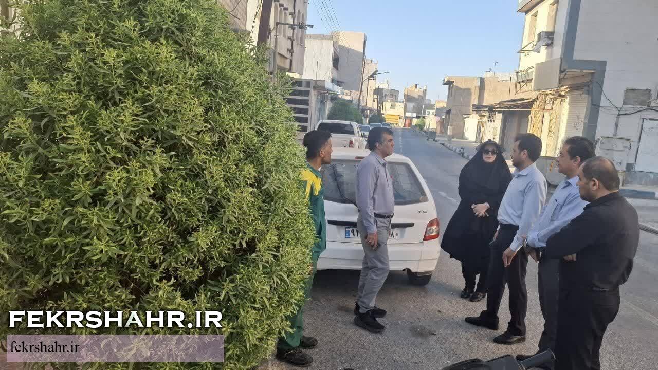 تصمیمات میدانی شهردار خارگ با هدف بهسازی و رونق پارک‌های شهری