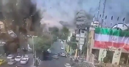 ببینید/ ویدیوی کامل از لحظه جنایت اسرائیل در حمله به تجریش