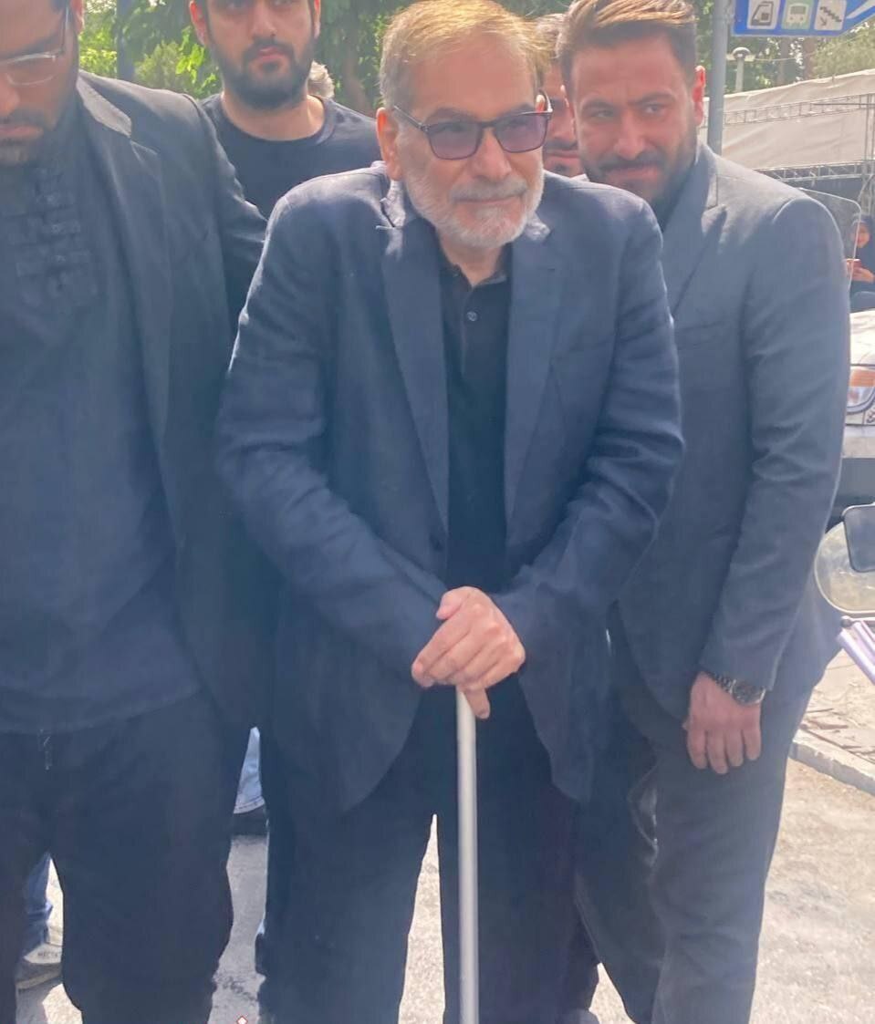 اولین تصویر از علی شمخانی پس از مجروح شدن در حملات اسرائیل