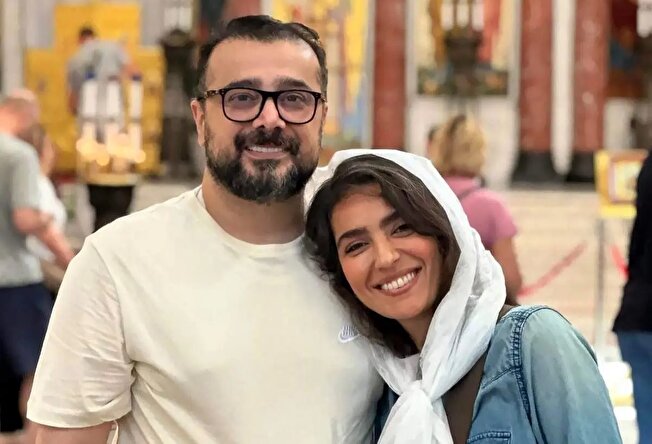 به دنیا آمدن فرزند آقا و خانم بازیگر در روز‌های جنگ + عکس