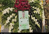 تشییع باشکوه و خاکسپاری شهید حسین احمدی در دشتستان + تصاویر