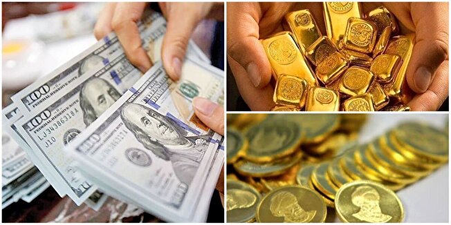 قیمت سکه و ارز در اولین روز مرداد + جدول