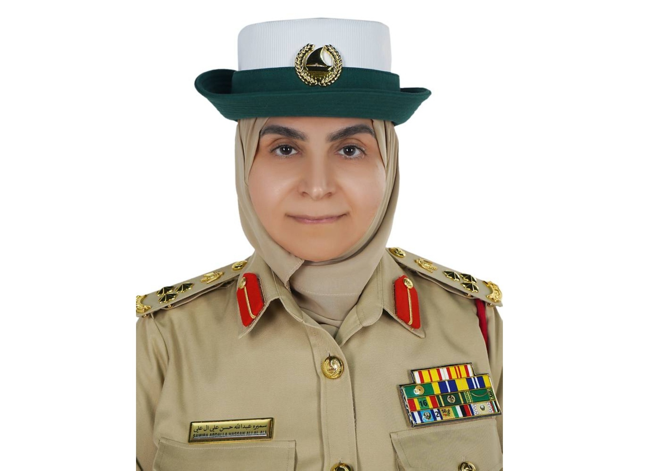 اولین پلیس زن دبی با درجه سرتیپ + عکس