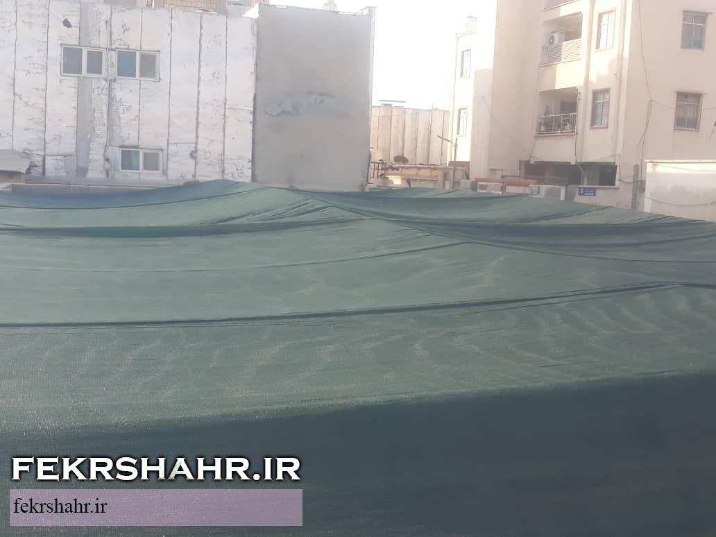 آماده‌سازی و تجهیز نهالستان شهرداری خارگ جهت کاشت گل‌های فصلی