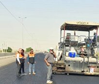 راهداری: آغاز روکش آسفالت میدان تره بار برازجان تا پل کلل آبپخش