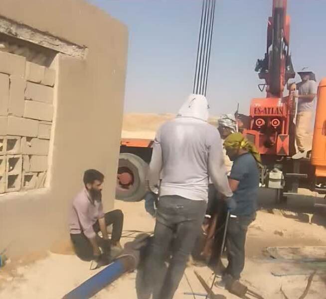 آب ۶ چاه دیگر در دشتستان وارد مدار شد + عکس