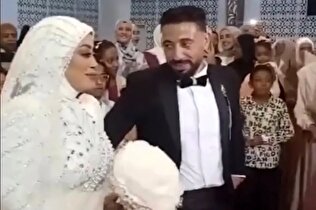 ببینید/ داماد هنگام رقص عروسی سکته کرد و جان باخت