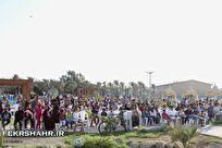 پرواز بادبادک‌ها بر فراز خارگ + تصاویر