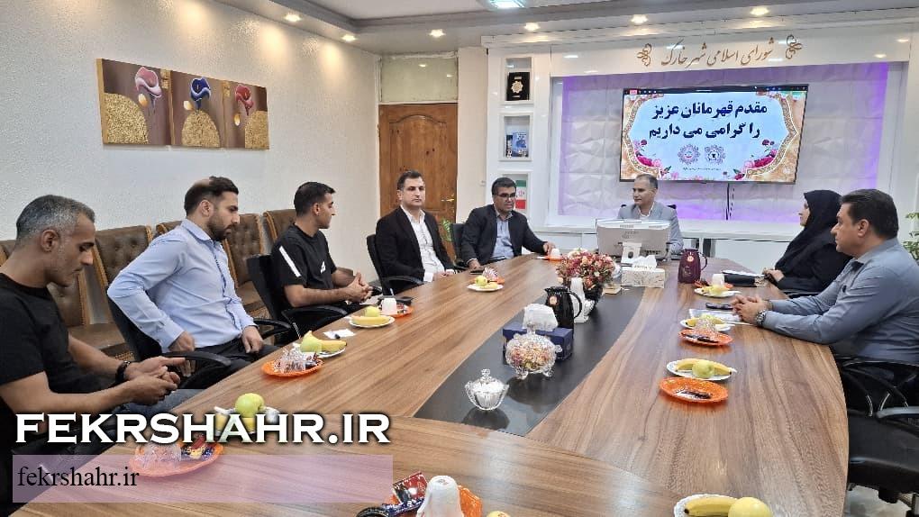تقدیر از نخبگان ورزش خارگ همزمان با روز ملی نخبگان
