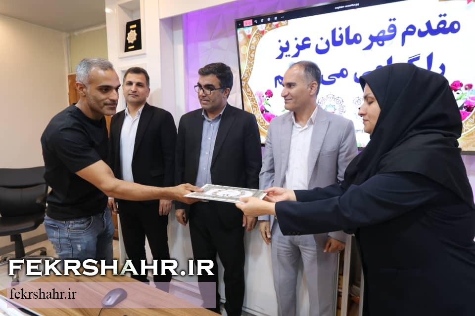 تقدیر از نخبگان ورزش خارگ همزمان با روز ملی نخبگان