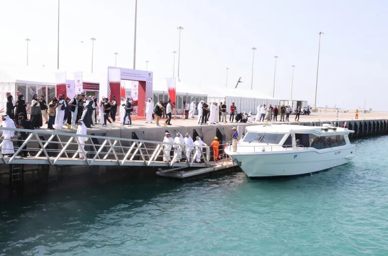 راه اندازی اولین خط کشتیرانی مسافری قطر - بحرین + تصاویر راه اندازی اولین خط کشتیرانی مسافری قطر - بحرین + تصاویر