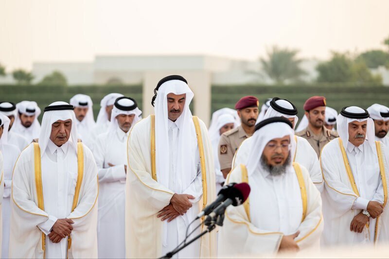 اقامه نماز باران در همسایه جنوبی ایران + تصاویر اقامه نماز باران در همسایه جنوبی ایران + تصاویر