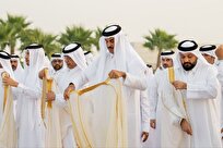 اقامه نماز باران در همسایه جنوبی ایران + تصاویر