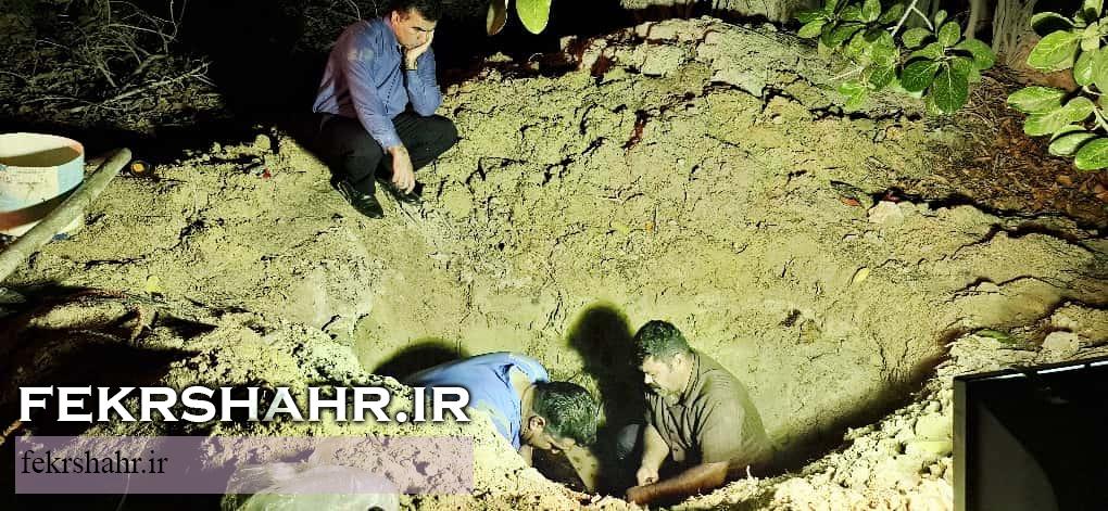 تلاش شبانه برای انتقال پایدار آب شرب به شهر خارگ تلاش شبانه برای انتقال پایدار آب شرب به شهر خارگ