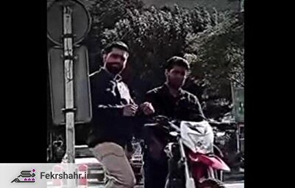 ببینید/ تله ماموران کلانتری با لباس شخصی برای سارقان موبایل