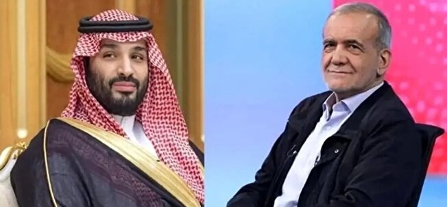 رویترز: بن سلمان، حامل پیام پزشکیان به ترامپ بود / جزئیات پیام چه بود؟