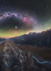 عکس/ خیره‌کننده‌ترین آسمان جهان