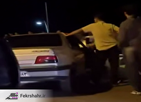 ببینید/ یک شب پرحادثه در خیابان ساحلی بوشهر