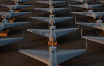 یک اسکادران پهپاد آمریکایی لوکاس (شاهد ۱۳۶) در خاورمیانه مستقر شد + عکس